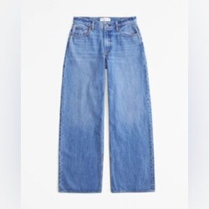 Abercrombie & Fitch Light Blue Flare Jeans